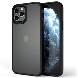 TPU+PC чехол Metal Buttons для Apple iPhone 13 Pro (6.1") Черный