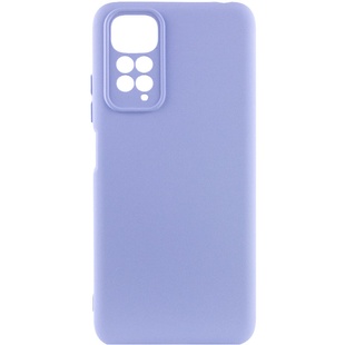 Чехол Silicone Cover Lakshmi Full Camera (A) для Xiaomi Redmi 10 Сиреневый / Dasheen