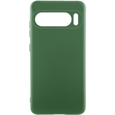 Чехол Silicone Cover Lakshmi (AA) для Google Pixel 9 / 9 Pro Зеленый / Dark green