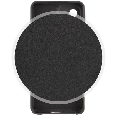 Чехол Silicone Cover Lakshmi Full Camera (AAA) для Samsung Galaxy A33 5G Черный / Black