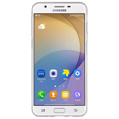 TPU чохол Nillkin Nature Series для Samsung G610F Galaxy J7 Prime (2016), Безбарвний (прозорий)