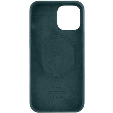 Шкіряний чохол Leather Case (AA) with MagSafe для Apple iPhone 14 (6.1"), Indigo Blue