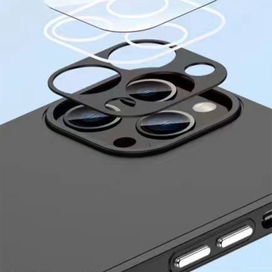 TPU чохол Glass Camera для Apple iPhone 13 Pro Max (6.7"), Чорний