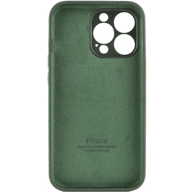 Чехол Silicone Case Full Camera Protective (AA) для Apple iPhone 13 Pro Max (6.7") Зеленый / Cyprus Green