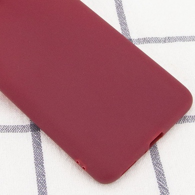Силиконовый чехол Candy для Xiaomi Poco M4 Pro 5G Бордовый
