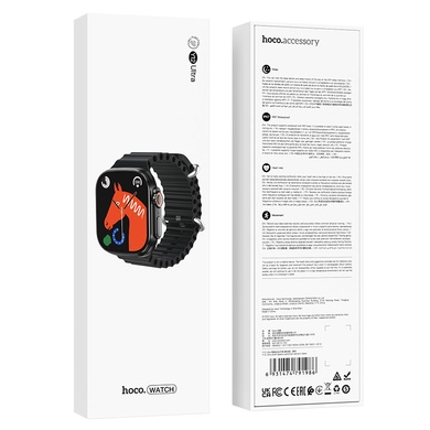 Смарт-часы Hoco Smart Watch Y12 Ultra (call version) Black