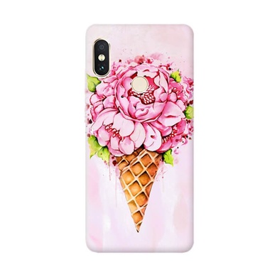 Чехол Ice Cream Flowers для Xiaomi Redmi Note 5 Pro / Note 5 (DC), Мороженое