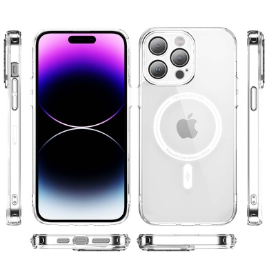 TPU+PC чехол Fullcolor with Magnetic Safe для Apple iPhone 12 Pro (6.1") White