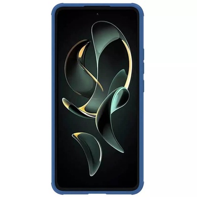 Карбоновая накладка Nillkin CamShield Pro для Xiaomi Redmi K60 Ultra / 13T / 13T Pro Blue