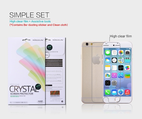 Защитная пленка Nillkin Crystal для Apple iPhone 6/6s (4.7")