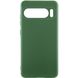 Чохол Silicone Cover Lakshmi (AA) для Google Pixel 9 / 9 Pro, Зелений / Dark Green