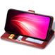 Кожаный чехол книжка GETMAN Gallant (PU) для Samsung Galaxy A12 / M12 Красный