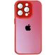 Чехол TPU+Glass Sapphire Midnight для Apple iPhone 11 Pro Max (6.5") Красный / Red