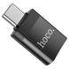 Переходник Hoco UA17 Type-C Male to USB Female USB3.0 Черный
