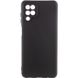 Чохол Silicone Cover Lakshmi Full Camera (A) для Samsung Galaxy A12 / M12, Чорний / Black