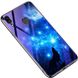 TPU+Glass чехол Fantasy с глянцевыми торцами для Samsung Galaxy A20 / A30 Лунная ночь