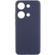 Чохол Silicone Cover Lakshmi Full Camera (AAA) для Xiaomi Redmi Note 13 Pro 4G, Темно-Синий / Midnight Blue