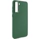 TPU чохол Bonbon Metal Style для Samsung Galaxy S21 FE, Зелений / Army green