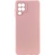 Чохол Silicone Cover Lakshmi Full Camera (A) для Samsung Galaxy A12 / M12, Рожевий / Pink