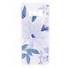 TPU чехол матовый soft touch color для Samsung G955 Galaxy S8 Plus, Голубой цветок