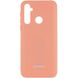 Чехол Silicone Cover GETMAN for Magnet для Samsung Galaxy A21, Розовый / Pink