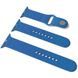 Силиконовый ремешок для Apple Watch Sport Band 42 / 44 / 45 / 49 (S/M & M/L) 3pcs Синий / Blue