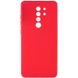 Силиконовый чехол Candy Full Camera для Xiaomi Redmi Note 8 Pro Красный / Red