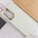 TPU чехол Bonbon Metal Style для Samsung Galaxy S23 Ultra Белый / White