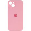 Чохол Silicone Case Full Camera Protective (AA) для Apple iPhone 14 Plus (6.7"), Рожевий / Light pink