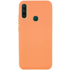 Чехол Silicone Cover Full without Logo (A) для Huawei Y6p Оранжевый / Papaya