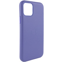 Кожаный чехол Leather Case (AA Plus) для Apple iPhone 11 (6.1") Wisteria