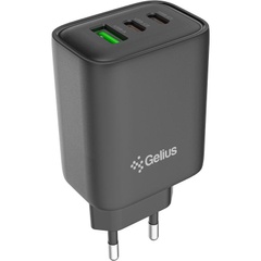 МЗП Gelius Power Pulse GP-HC057 65W USB+2Type-C (QC/PD/PPS), Black