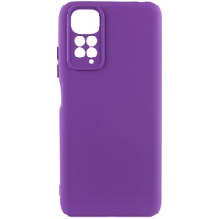 Чехол Silicone Cover Lakshmi Full Camera (A) для Xiaomi Redmi 10 Фиолетовый / Purple