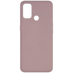 Чехол Silicone Cover Full without Logo (A) для Oppo A53 / A32 / A33 Розовый / Pink Sand