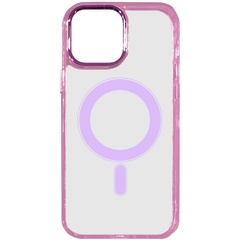 Чохол TPU Iris with MagSafe для Apple iPhone 12 Pro / 12 (6.1"), Розовый