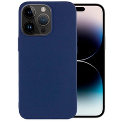 Силіконовий чохол Candy для Apple iPhone 14 Pro (6.1"), Синий