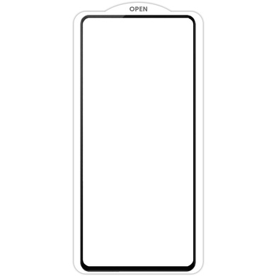 Захисне скло SKLO 5D (тех.пак) для Xiaomi Poco F5, Черный / Белая подложка