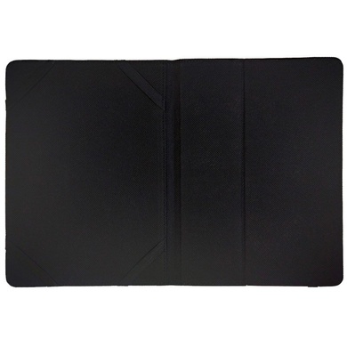 Универсальный чехол книжка для планшета 9-10" (на резинках), Черный