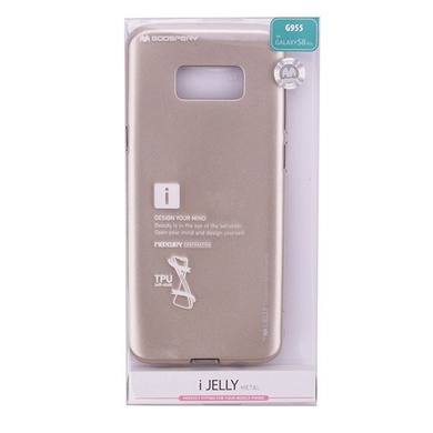 TPU чехол Mercury iJelly Metal series для Samsung G955 Galaxy S8 Plus