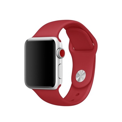 Ремешок Sport Design для Apple watch 42mm / 44mm, Червоний