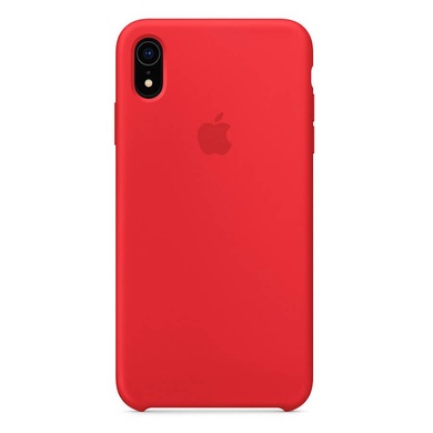Чехол Silicone case (AAA) для Apple iPhone XR (6.1") Голубой / Cornflower