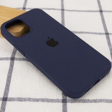 Чохол Silicone Case Full Protective (AA) для Apple iPhone 15 (6.1"), Темний Синій / Midnight Blue