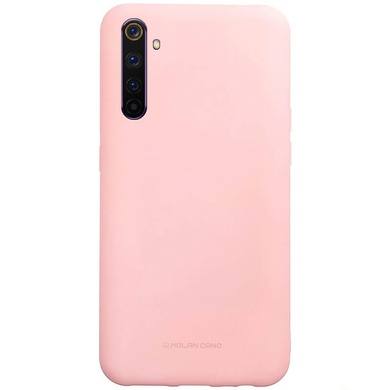 TPU чохол Molan Cano Smooth для Realme 6 Pro, Розовый