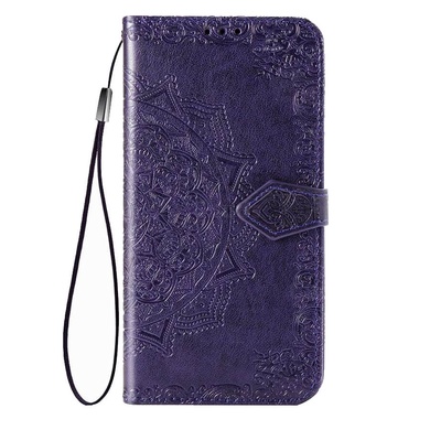 Кожаный чехол (книжка) Art Case с визитницей для Xiaomi Redmi 8 Фиолетовый
