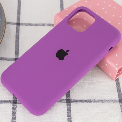 Чохол Silicone Case Full Protective (AA) для Apple iPhone 11 Pro (5.8"), Фиолетовый / Grape