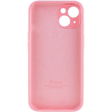 Чохол Silicone Case Full Camera Protective (AA) для Apple iPhone 14 Plus (6.7"), Рожевий / Light pink