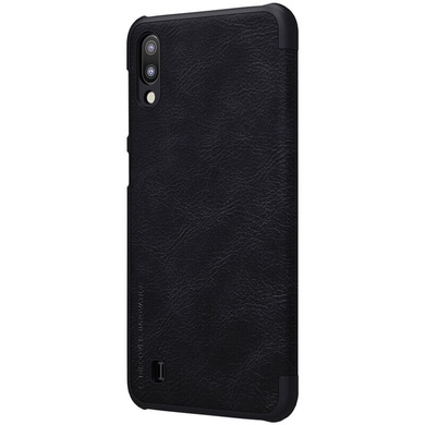 Кожаный чехол (книжка) Nillkin Qin Series для Samsung Galaxy M10, Черный