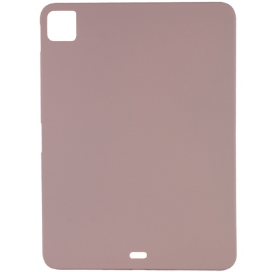 Чехол Silicone Case Full without Logo (A) для Apple iPad Pro 12.9" (2020) Розовый / Pink Sand