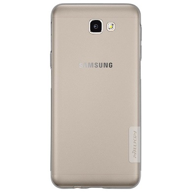 TPU чохол Nillkin Nature Series для Samsung G610F Galaxy J7 Prime (2016), Сірий (прозорий)