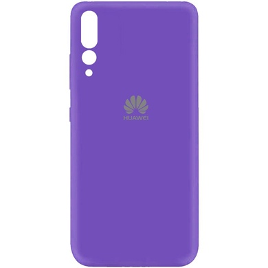 Чехол Silicone Cover My Color Full Protective (A) для Huawei P20 Pro, Фиолетовый / Violet